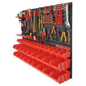 Zidni komplet s držačem alata i kutijama PRO 1158 x 780 mm - Slika 4